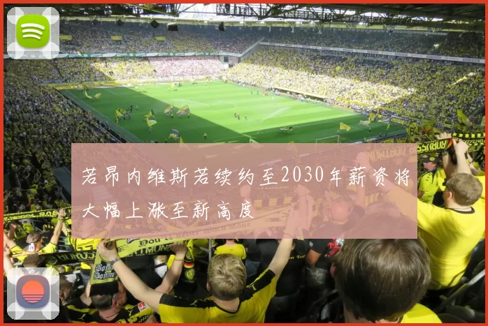 若昂内维斯若续约至2030年薪资将大幅上涨至新高度
